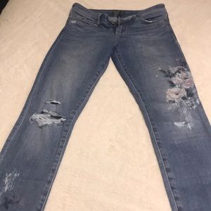 Abercrombie & Fitch low rise skinny jeans
